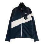 LE COQ GOLF Le Coq Golf с изнанки флис Zip жакет оттенок черного LL Golf одежда женский 