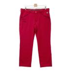 CUTTER&amp;BUCK резчик and задний с изнанки флис брюки оттенок красного 92 Golf одежда мужской 