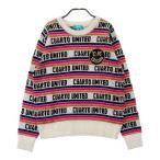 CUARTO UNITEDk Alto united вязаный свитер оттенок белого L Golf одежда женский 