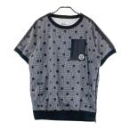 JACK BUNNY Jack ba колено обратная сторона сетка короткий рукав s need Jack Glenn проверка точка рисунок оттенок черного 4 Golf одежда мужской 