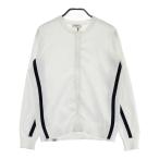 BLACK&amp;WHITE черный and белый Zip длинный рукав жакет оттенок белого M Golf одежда женский 