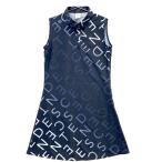 DESCENTE GOLF Descente Golf безрукавка One-piece Logo рисунок темно-синий серия S Golf одежда женский 