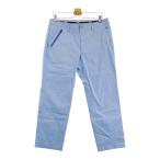 DESCENTE GOLF Descente Golf длинные брюки полоса рисунок оттенок голубого 88 Golf одежда мужской 