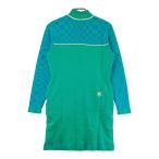 G/FOREji-foamok шея вязаный One-piece контрольно-измерительный прибор рисунок оттенок зеленого 40 Golf одежда женский 