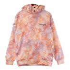 BEAMS GOLF Beams Golf Parker тянуть over общий рисунок orange серия M Golf одежда мужской 