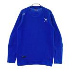 OAKLEY Oacley 2023 год модели вязаный свитер шерсть . Skull вышивка темно-синий серия L Golf одежда мужской 