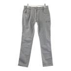 CLUNK кривошип стрейч брюки тысяч птица рисунок оттенок черного M Golf одежда женский 