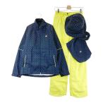 ADIDAS GOLF Adidas Golf 2WAY непромокаемая одежда выставить точка рисунок темно-синий серия L Golf одежда женский 