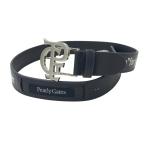 PEARLY GATES Pearly Gates 053-4182301 Logo пряжка ремень темно-синий серия Golf одежда 