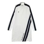 PEARLY GATES Pearly Gates mok шея длинный рукав вязаный One-piece оттенок белого 1 Golf одежда женский 