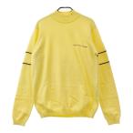 JUN&amp;ROPE Jun and Rope с высоким воротником вязаный свитер оттенок желтого S Golf одежда мужской 