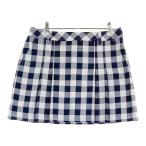 MUNSING WEAR Munsingwear одежда R.line юбка в складку в клетку темно-синий серия 11 Golf одежда женский 