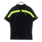 ショッピングハイドロゲン HYDROGEN GOLF ハイドロゲン ゴルフ  半袖ポロシャツ スカル  ブラック系 XLARGE ゴルフウェア メンズ