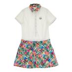 CALLAWAY Callaway короткий рукав One-piece цветочный принт оттенок белого M Golf одежда женский 