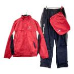 TOUR STAGE Tour Stage SUIZING вода бог 2WAY непромокаемая одежда верх и низ в комплекте оттенок красного M Golf одежда мужской 