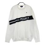 PEARLY GATES Pearly Gates 2024 год вязаный свитер оттенок белого 6 Golf одежда мужской 