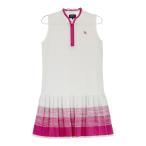 PEARLY GATES Pearly Gates 2022 год вязаный безрукавка One-piece оттенок белого 1 Golf одежда женский 