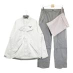 MIZUNO GOLF Mizuno Golf непромокаемая одежда выставить серый серия L Golf одежда мужской 