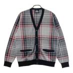 MUNSING WEAR Munsingwear одежда вязаный кардиган tartan в клетку серый серия L Golf одежда мужской 