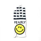 [ прекрасный товар ]PEARLY GATES Pearly Gates перчатка левый рука для Nico Chan окантовка рисунок оттенок белого SS(17-18cm) Golf одежда 