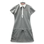 PUMA GOLF Puma Golf короткий рукав Polo One-piece окантовка рисунок серый серия S Golf одежда женский 