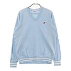 JACK BUNNY Jack ba колено V шея вязаный свитер оттенок голубого 5 Golf одежда мужской 