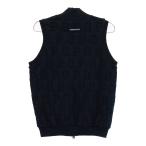 PEARLY GATES Pearly Gates двусторонний вязаный лучший Logo рисунок оттенок черного 0 Golf одежда женский 