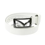 [ новый товар ]RUSSELUNO russell no пряжка ремень вышивка оттенок белого Golf одежда 