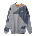 NEW BALANCE GOLF New balance вязаный свитер серый серия 4 Golf одежда мужской 