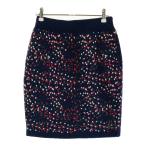 MARK&amp;LONA Mark and rona; вязаный юбка подкладка есть общий рисунок темно-синий серия M Golf одежда женский 