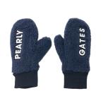 PEARLY GATES Pearly Gates боа рукавица темно-синий серия Golf одежда 