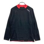 TAYLOR MADE TaylorMade с высоким воротником длинный рукав вязаный свитер оттенок черного L Golf одежда мужской 