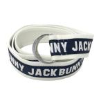 JACK BUNNY Jack ba колено кольцо ремень Logo рисунок оттенок белого Golf одежда 