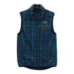 CALLAWAY Callaway боа Zip лучший в клетку оттенок зеленого M Golf одежда мужской 