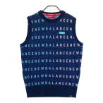 NEW BALANCE GOLF New balance вязаный лучший общий рисунок темно-синий серия 4 Golf одежда мужской 