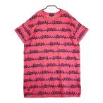 PEARLY GATES Pearly Gates короткий рукав One-piece общий рисунок розовый серия 0 Golf одежда женский 