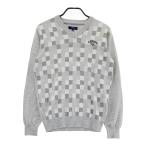 CALLAWAY Callaway длинный рукав вязаный свитер общий рисунок серый серия L Golf одежда мужской 