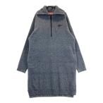 BEAMS GOLF Beams Golf половина Zip вязаный One-piece серый серия L Golf одежда женский 