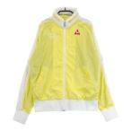 LE COQ GOLF Le Coq Golf 3WAY обратная сторона сетка Zip жакет оттенок желтого L Golf одежда женский 