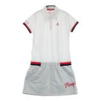 LE COQ GOLF Le Coq Golf короткий рукав One-piece оттенок белого M Golf одежда женский 