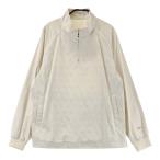 ADABAT Adabat половина Zip длинный рукав блузон общий рисунок оттенок бежевого 1 Golf одежда женский 