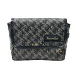 RESURRECTION leather re расческа .n I ksNo.2 2WAY сумка "body" поясная сумка общий рисунок оттенок черного Golf одежда 