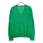 PUMA GOLF Puma Golf длинный рукав вязаный свитер оттенок зеленого L Golf одежда мужской 