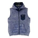 ROSASENrosa-sen045-43271 с капюшоном вязаный Zip лучший темно-синий серия M Golf одежда женский 