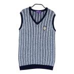 BEAMS GOLF Beams Golf вязаный лучший оттенок голубого M Golf одежда женский 