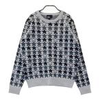 PING булавка длинный рукав вязаный свитер звезда общий рисунок серый серия S Golf одежда женский 