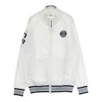 AND PER SE Anne Pas .2023 год модели вязаный жакет нашивка оттенок белого L Golf одежда мужской 