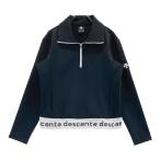 DESCENTE GOLF Descente Golf 2023 год половина Zip тренировочный оттенок черного L Golf одежда женский 