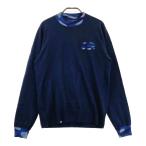 ROSASENrosa-sen вязаный свитер темно-синий серия L Golf одежда мужской 