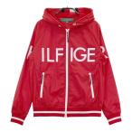 TOMMY HILFIGER GOLF Tommy Hilfiger Golf с капюшоном обратная сторона сетка Zip жакет оттенок красного M Golf одежда женский 